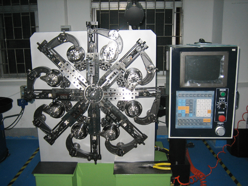 CNC多攻能弹簧机